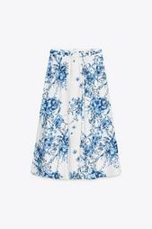 PRINTED MAXI SKIRT