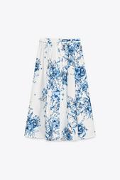 PRINTED MAXI SKIRT