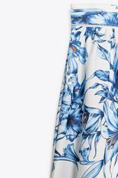 PRINTED MAXI SKIRT