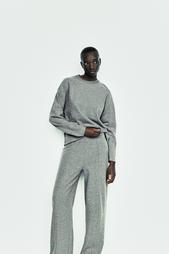 SOFT STRAIGHT-LEG TROUSERS