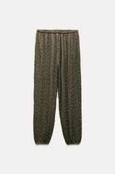 TEXTURED TROUSERS