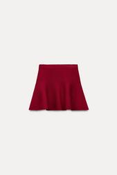 SHORT FLARED SKIRT