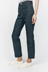 ZW COLLECTION HIGH-WAIST BOOTCUT CROPPED JEANS