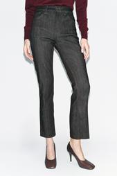 ZW COLLECTION HIGH-WAIST BOOTCUT CROPPED JEANS