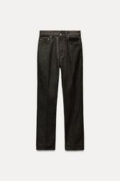 ZW COLLECTION HIGH-WAIST BOOTCUT CROPPED JEANS