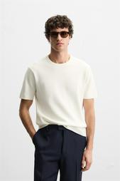 RELAXED FIT KNIT T-SHIRT