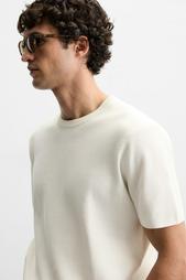 RELAXED FIT KNIT T-SHIRT