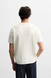 RELAXED FIT KNIT T-SHIRT