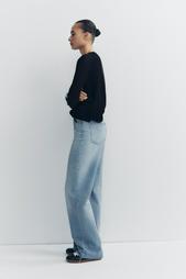 TRF WIDE-LEG HIGH-WAIST JEANS