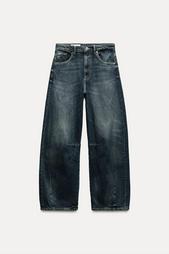 TRF MID-WAIST BAGGY BALLOON JEANS