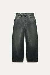 TRF MID-WAIST BAGGY BALLOON JEANS