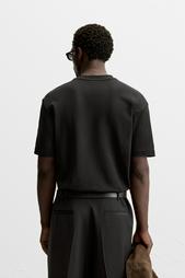 REGULAR FIT INTERLOCK T-SHIRT