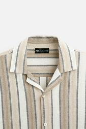 STRIPED TEXTURED SHIRT