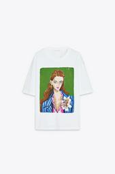 GIRLS PRINT T-SHIRT