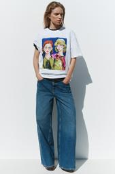 GIRLS PRINT T-SHIRT