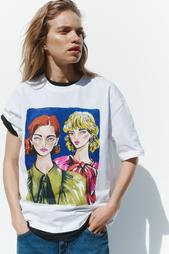 GIRLS PRINT T-SHIRT