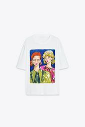 GIRLS PRINT T-SHIRT