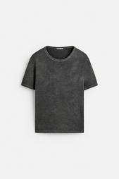 BASIC RIBBED T-SHIRT