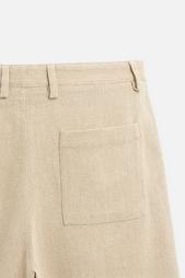 TEXTURED BERMUDA SHORTS