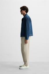 TEXTURED COMFORT TROUSERS