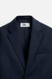 100% WOOL SUIT BLAZER                             