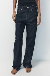 TRF WIDE-LEG MID-WAIST JEANS