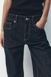 TRF WIDE-LEG MID-WAIST JEANS