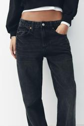 TRF WIDE-LEG MID-WAIST JEANS