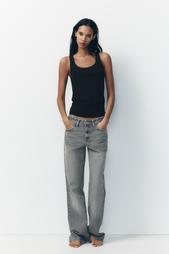 TRF WIDE-LEG MID-WAIST JEANS