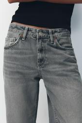 TRF WIDE-LEG MID-WAIST JEANS