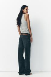 TRF WIDE-LEG MID-WAIST JEANS