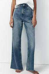 TRF WIDE-LEG HIGH-WAIST JEANS