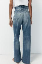 TRF WIDE-LEG HIGH-WAIST JEANS