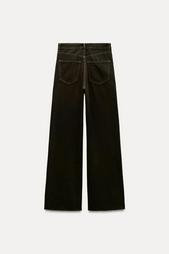 TRF HIGH-WAIST WIDE-LEG JEANS