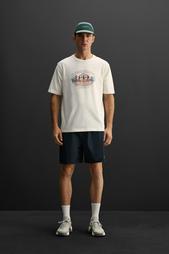 CONTRAST PRINTED T-SHIRT