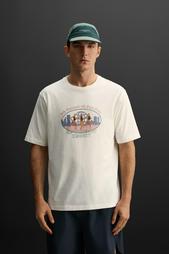 CONTRAST PRINTED T-SHIRT