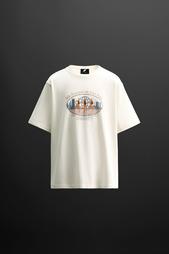 CONTRAST PRINTED T-SHIRT