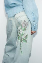 TRF MINI BALLOON MID-WAIST JEANS