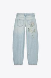 TRF MINI BALLOON MID-WAIST JEANS