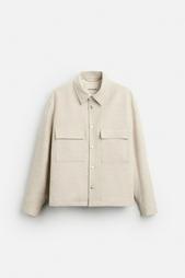 NANUSHKA OVERSHIRT WITH POCKETS