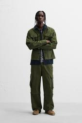 RELAXED FIT CARGO TROUSERS