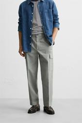 FADED CARGO TROUSERS