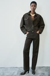 ZW COLLECTION OVERSIZE WAXED JACKET