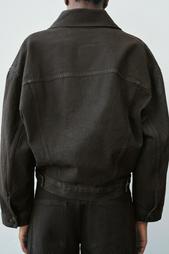 ZW COLLECTION OVERSIZE WAXED JACKET