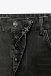 ZW COLLECTION STRAIGHT-LEG MID-RISE JEANS