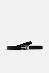 CONTRAST REVERSIBLE LEATHER BELT