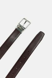 CONTRAST REVERSIBLE LEATHER BELT