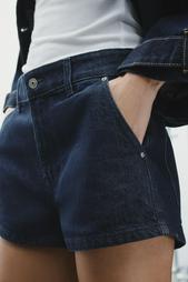 DENIM CHINO SHORTS