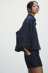 DENIM CHINO SHORTS