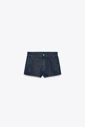 DENIM CHINO SHORTS